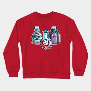 Halloween Costume Potion Bottles Crewneck Sweatshirt